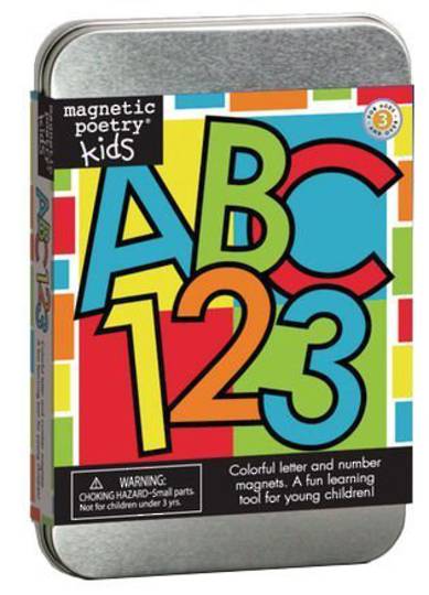 Magnetic Poetry ABC123